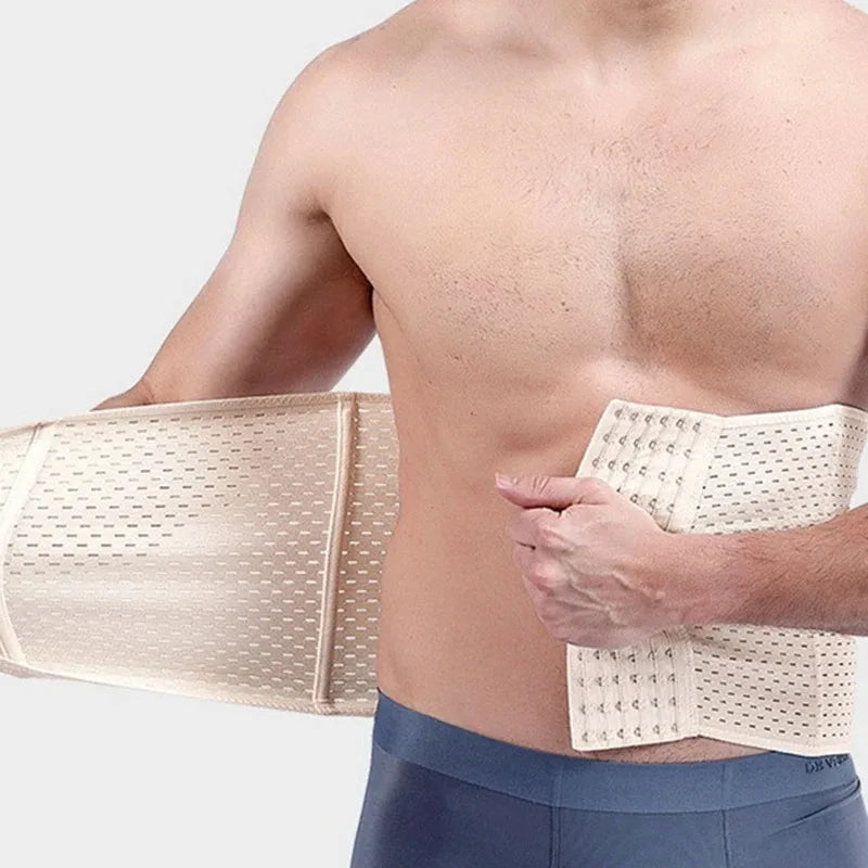 Men's Adjustable Abdominal Compression Waist Trainer Belt - 2