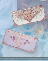 6-Color Butterfly Embossed Eyeshadow Palette
