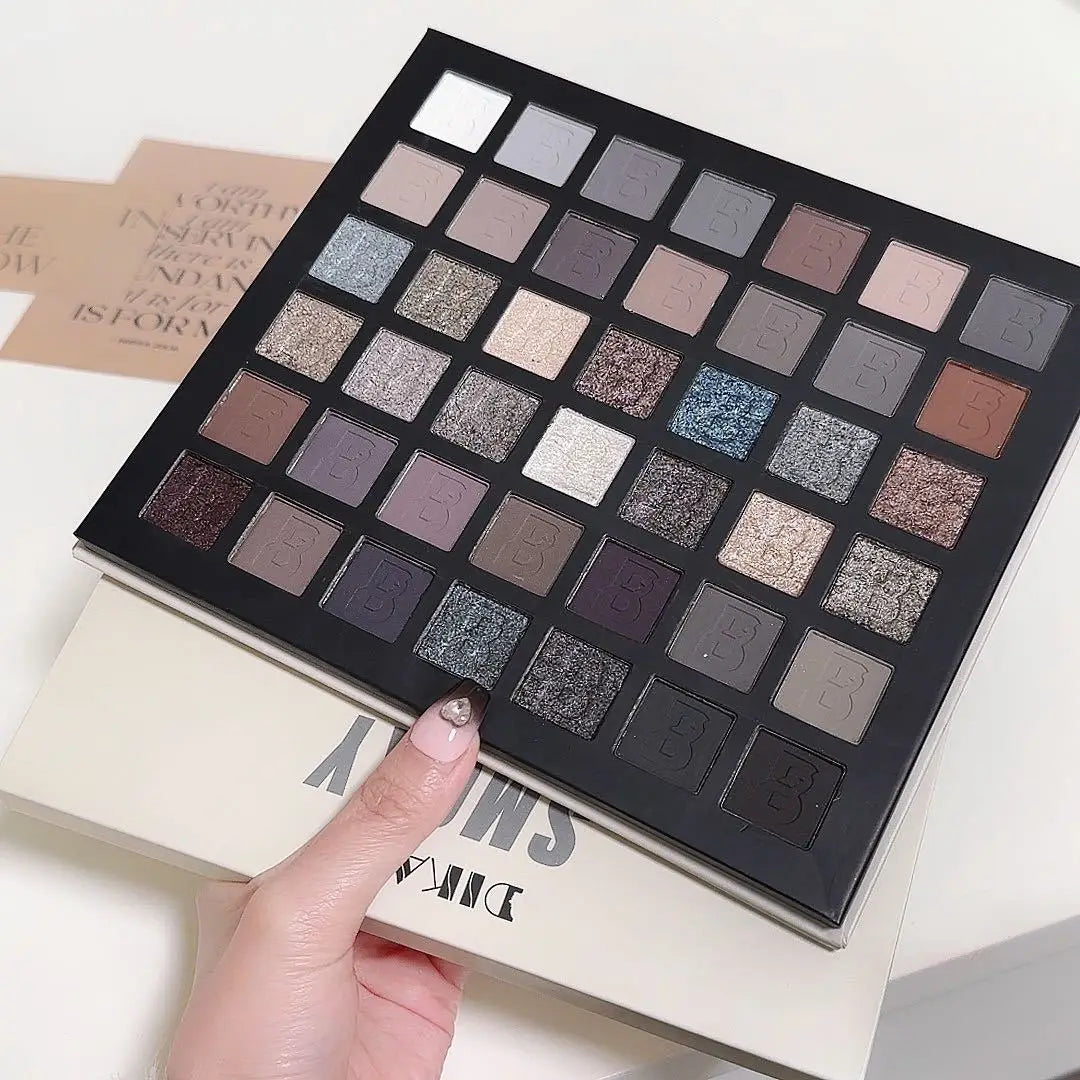 42-Color Professional Smoked Eyeshadow Palette - 14