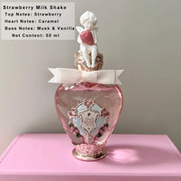 Heart-Shaped Long Lasting Strawberry & Floral Eau de Parfum