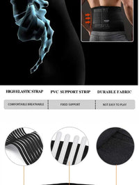 Adjustable Sports Waist & Back Support Trimmer Belt