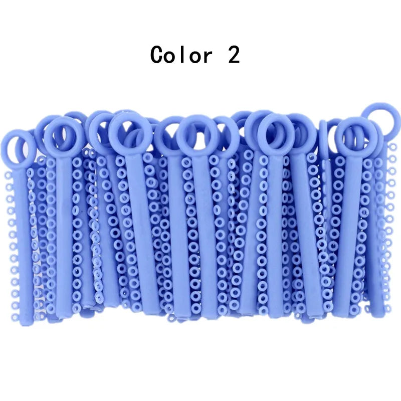Orthodontic Elastic Ligature Ties for Dental Braces - 42