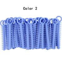 Orthodontic Elastic Ligature Ties for Dental Braces