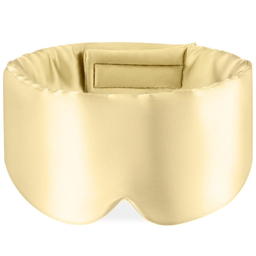 100% Mulberry Silk Sleep Mask for Deep Relaxation - 12