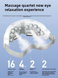 Steam Atomization Eye Massager with Heat and Bluetooth