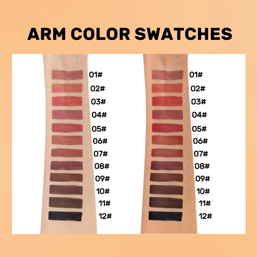 2-in-1 Matte Lip Liner and Precision Blending Brush - 6