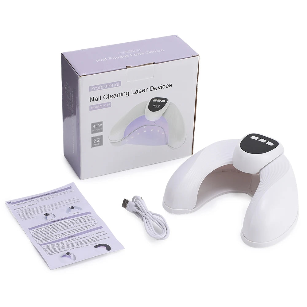 Portable Foldable UV LED Nail Dryer for Gel Polish - 9