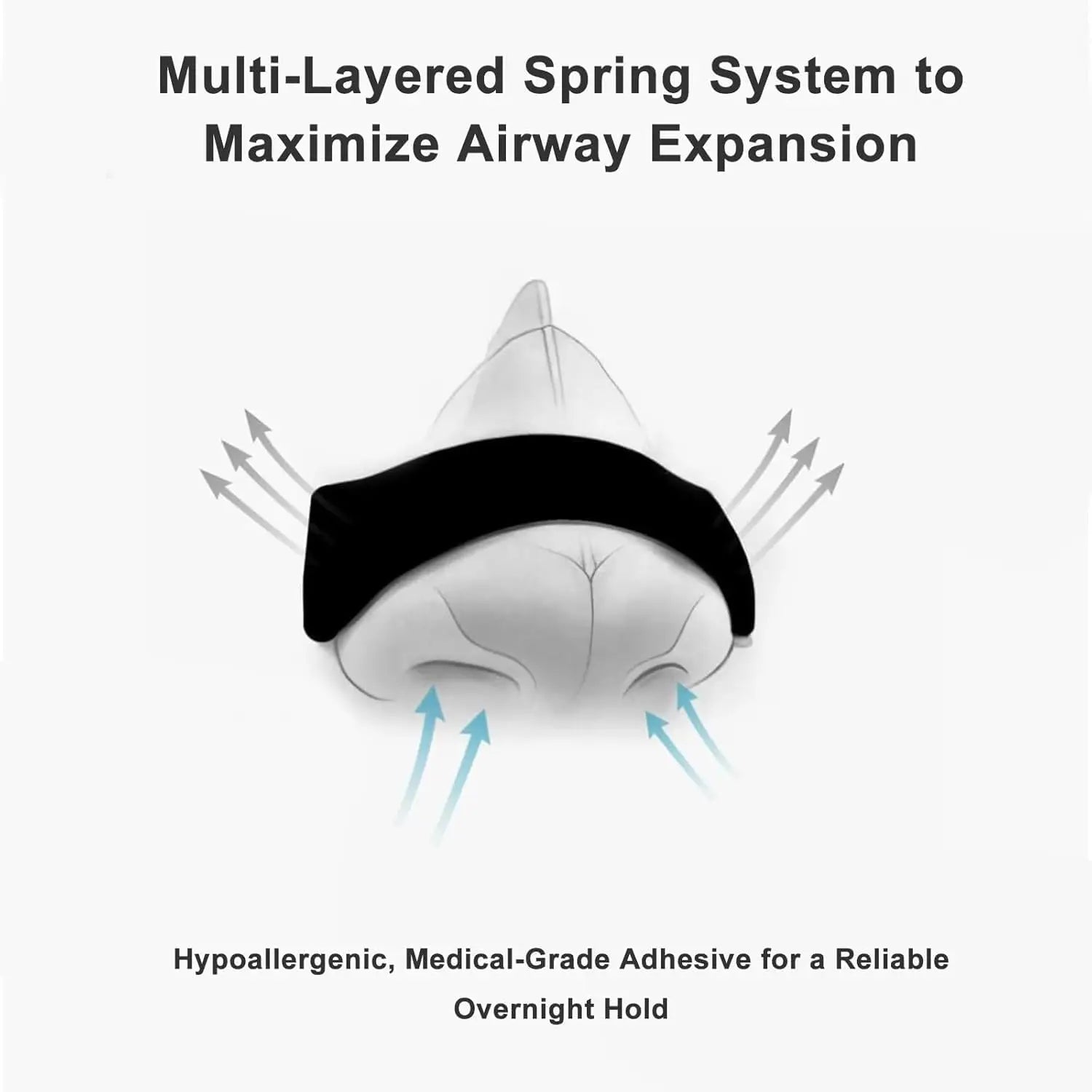 Breathable Nasal Strips for Better Sleep and Snore Relief - 4