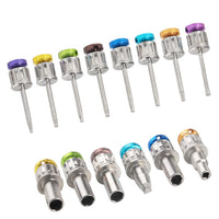Universal Dental Implant Restoration Screwdriver and Wrench Kit