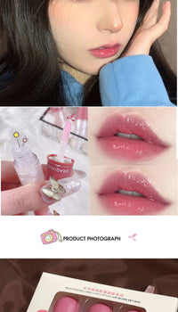 Hydrating Capsule Lip Gloss Set for Shiny Lips