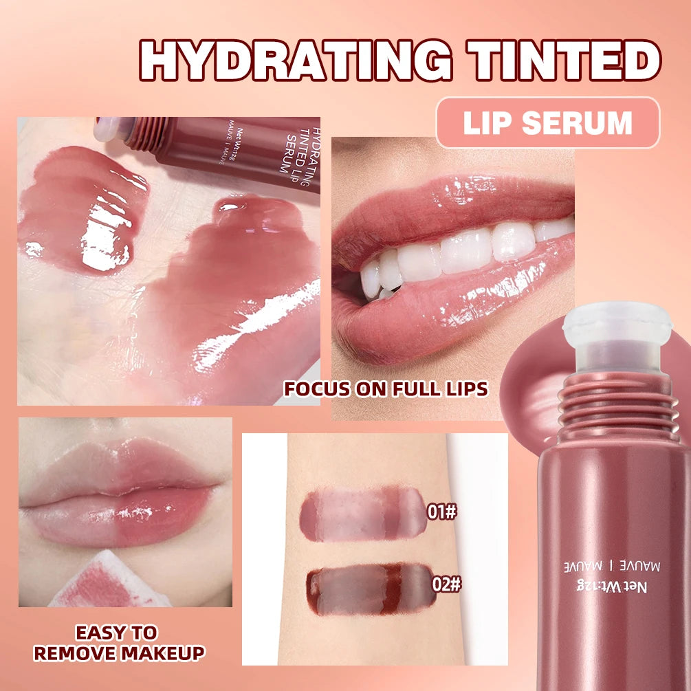 Hydrating Crystal Tinted Lip Oil Gloss - 5