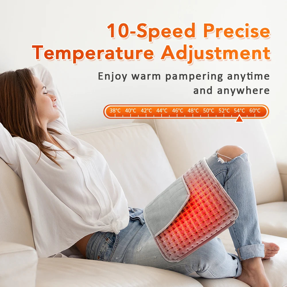 Electric Heated Waist Wrap for Pain Relief and Warmth - 21