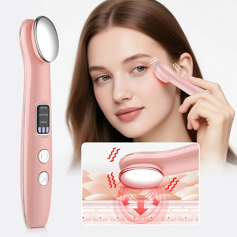 Heated Eye Massager Wand for Dark Circles and Puffiness - 2