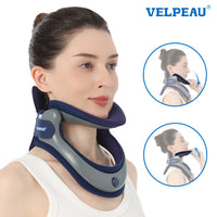 Adjustable Cervical Neck Traction Collar for Pain Relief