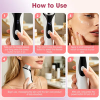 4-Mode Microcurrent Facial Lifting and Skin Tightening Device