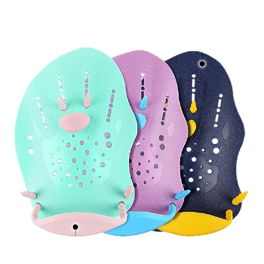 Swimming Training Hand Paddles with Adjustable Straps - 3