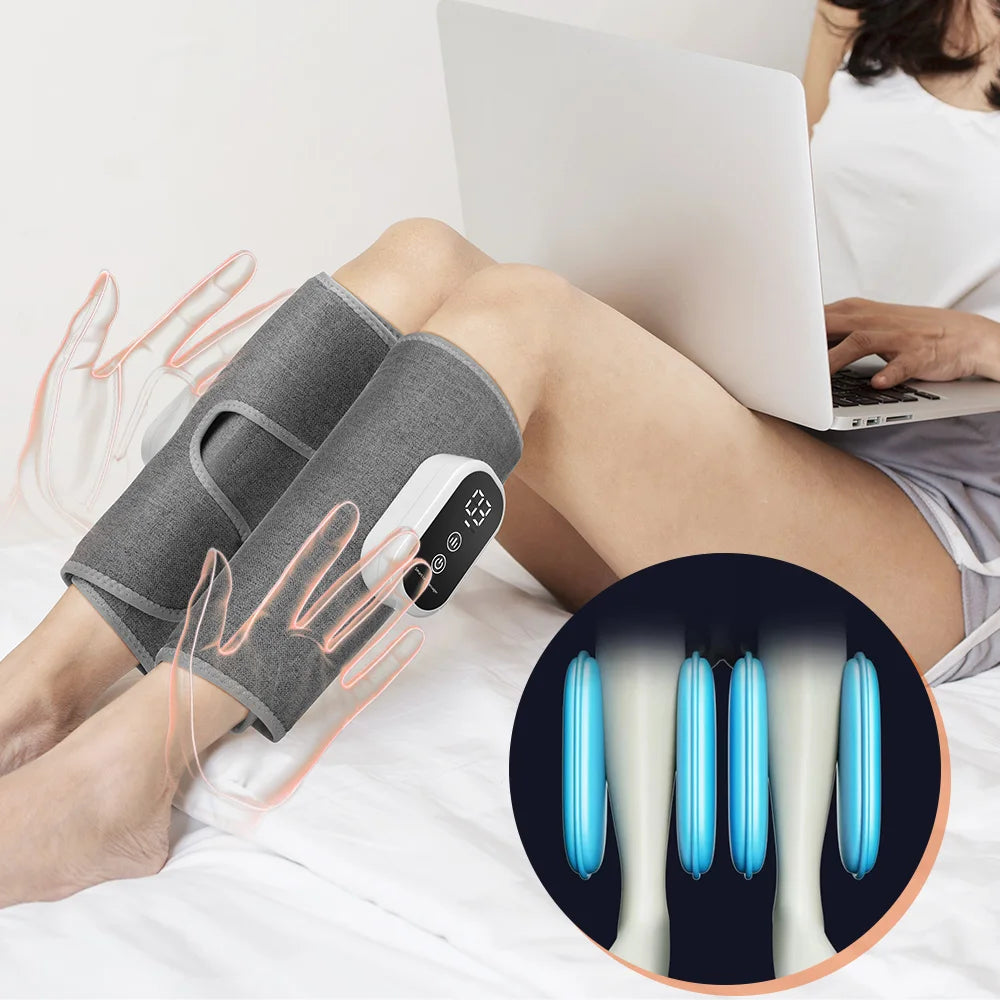 Wireless Air Compression Leg Massager for Calf Relief - 2