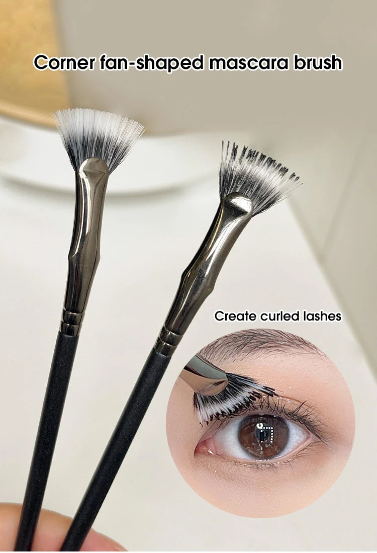 Fan Mascara Brush for Precise Eyelash Application - 7