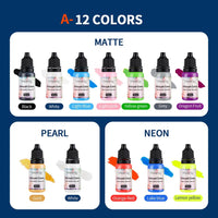 Professional Airbrush Paint Set for Nail Art and Crafts