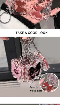 Butterfly Mirror Solid Lip Gloss