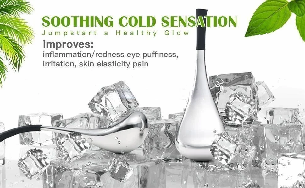 Stainless Steel Cooling Cryo Sticks for Facial Puffiness and Pores - 9