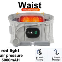 Heated Lumbar Massage Belt for Back Pain Relief