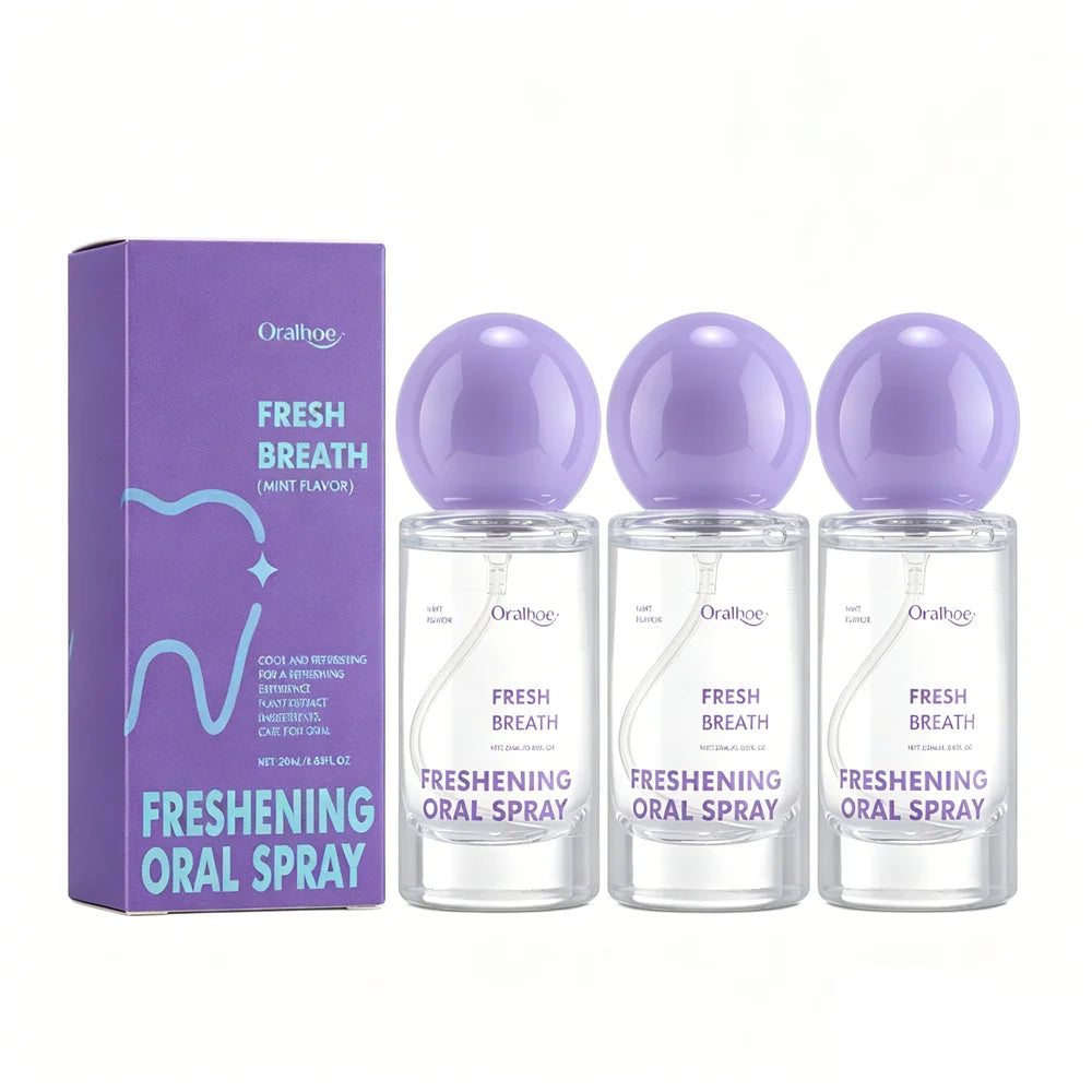 Refreshing Mint Oral Breath Spray for Instant Freshness - 15
