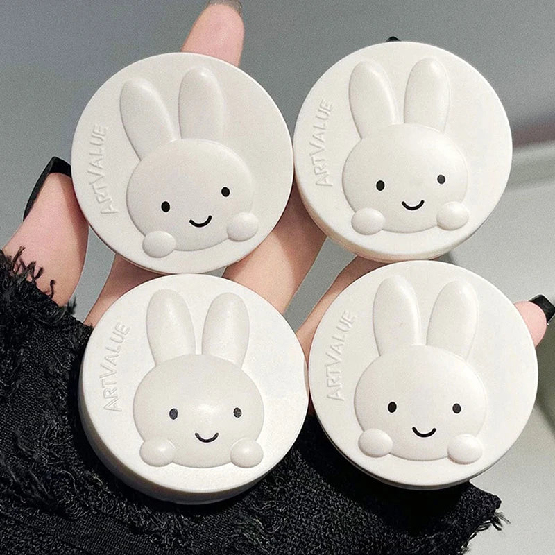 Matte Rabbit Face Blush Powder for Natural Makeup - 2