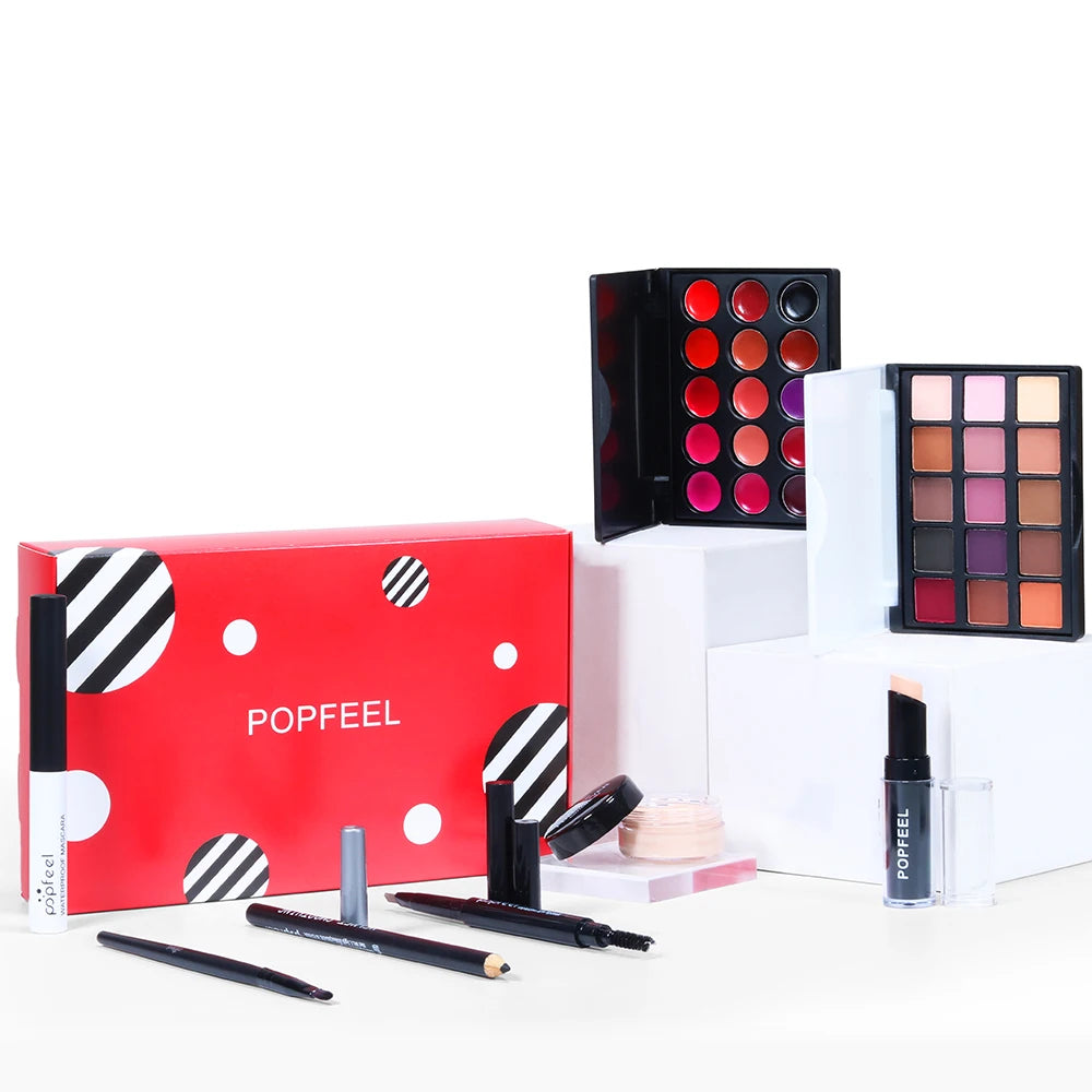 All-in-One Professional Makeup Starter Kit - 14