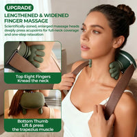 Bionic Hand-Shaped Trapezius and Neck Massager