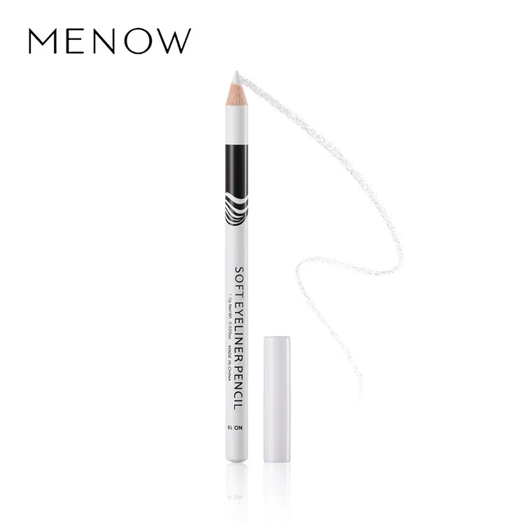 12-Piece Waterproof White Eyeliner Pencil Set - 10