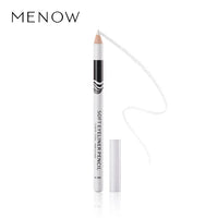 12-Piece Waterproof White Eyeliner Pencil Set