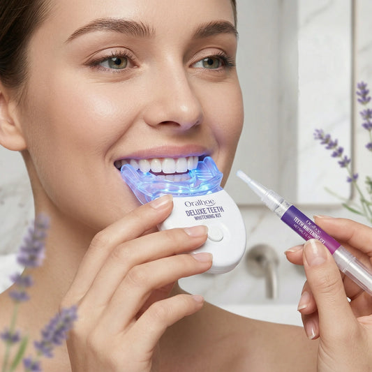 Professional Teeth Whitening Kit with Blue Light
