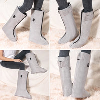 Red Light Therapy Heating Boots for Foot and Calf Pain Relief
