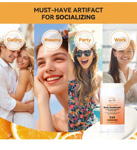Long-Lasting Invisible Body Deodorant Stick