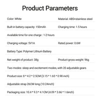 Portable CES Microcurrent Sleep Aid Device for Anxiety and Insomnia