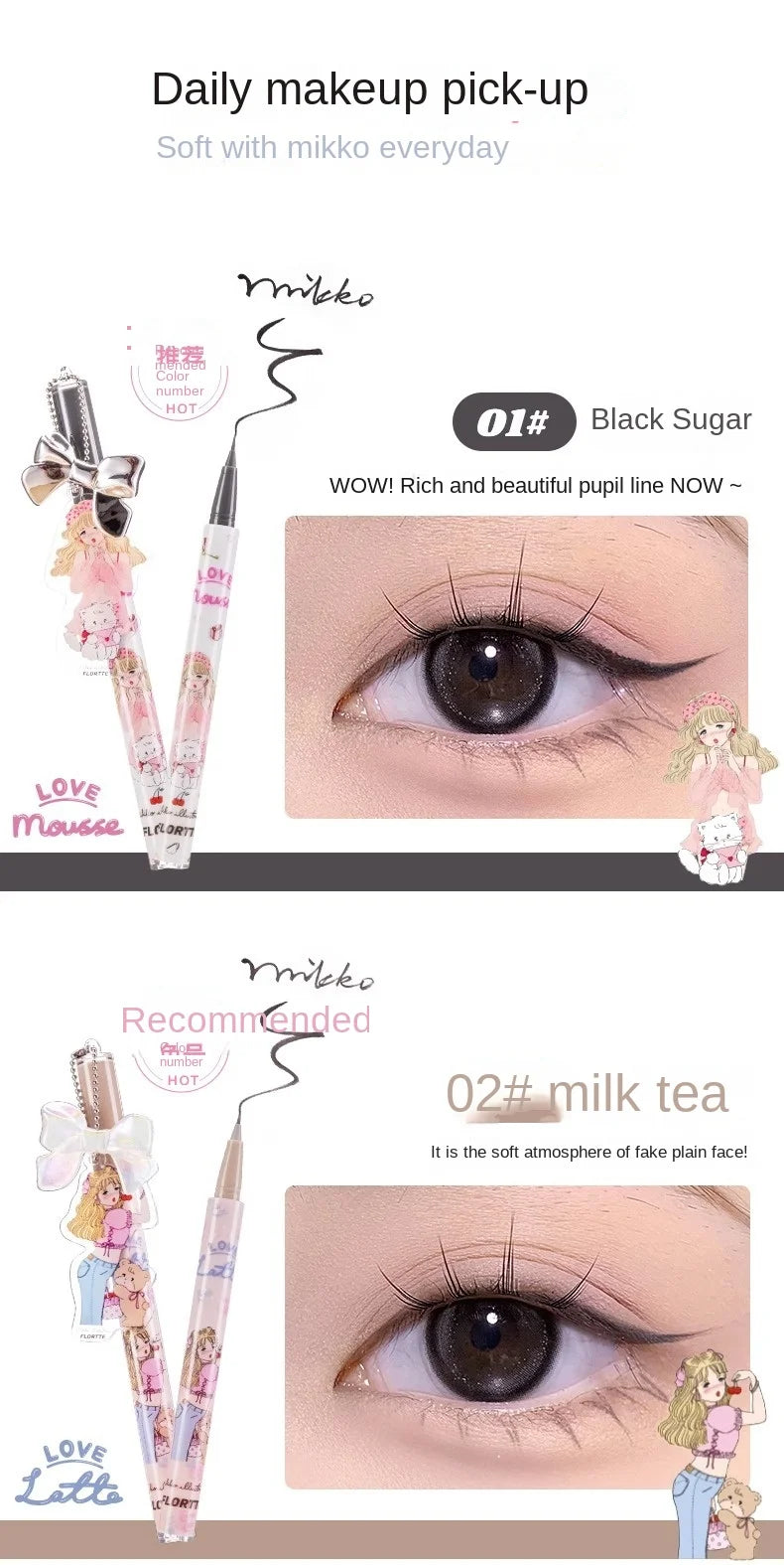 Long-Lasting Waterproof Liquid Eyeliner Pencil - 11
