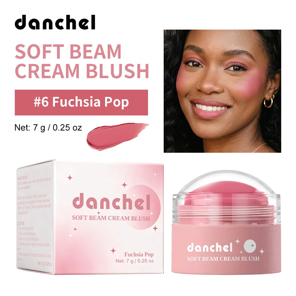 Multi-Use Soft Cream Blush for Cheeks, Lips, and Eyes - 22