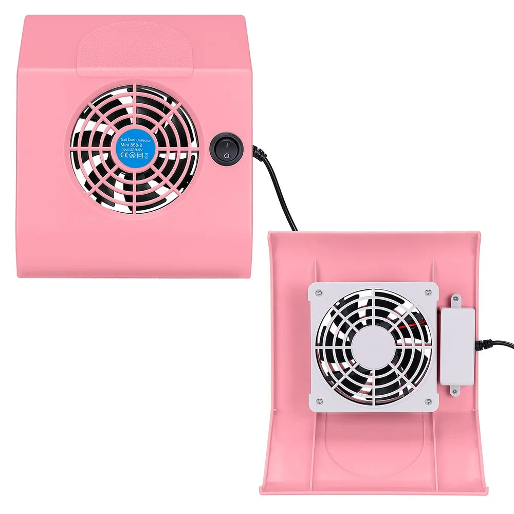 Portable USB Nail Dust Vacuum Collector - 19