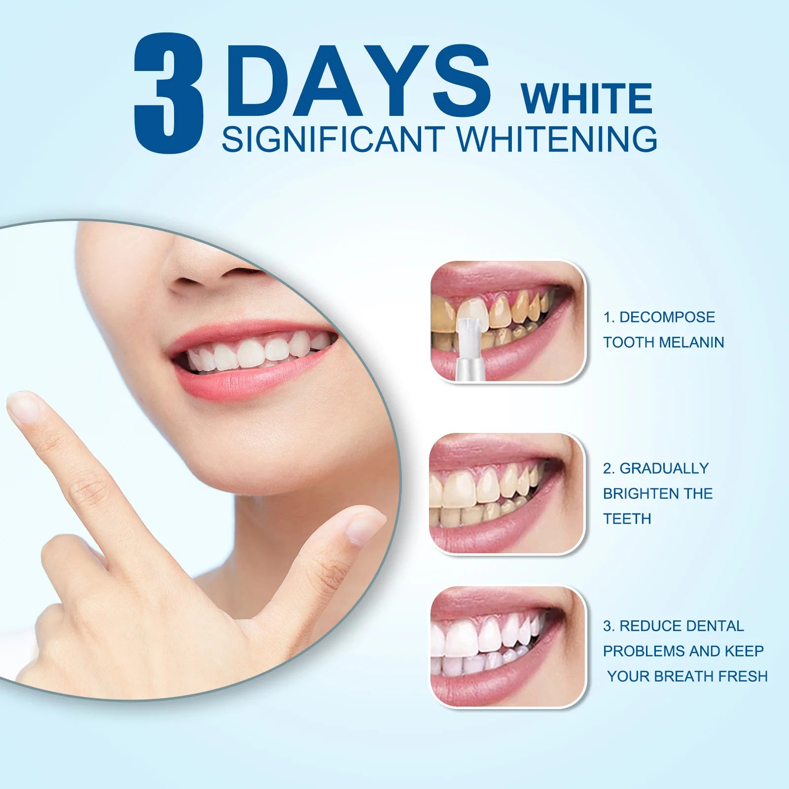 Instant Teeth Whitening Pen for Bright Smiles - 4