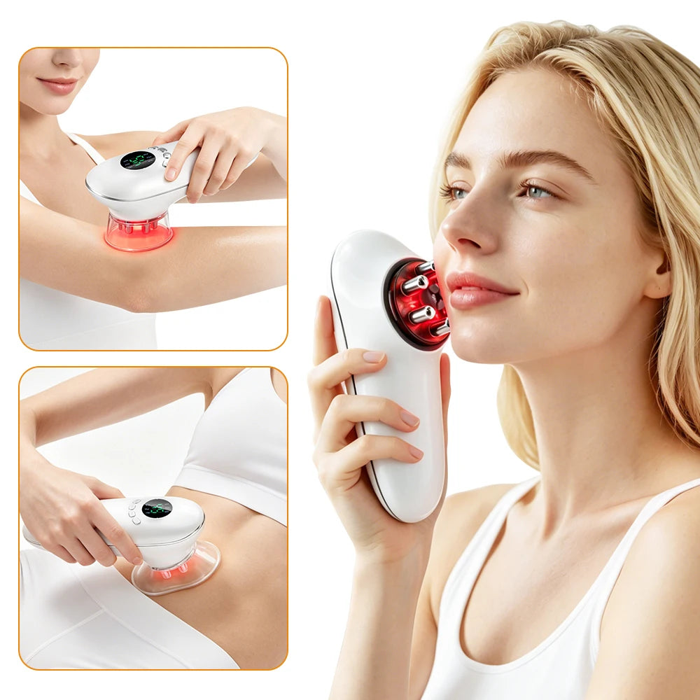 Body Sculpting & Cellulite Reduction Massager with Red Light Therapy - 2