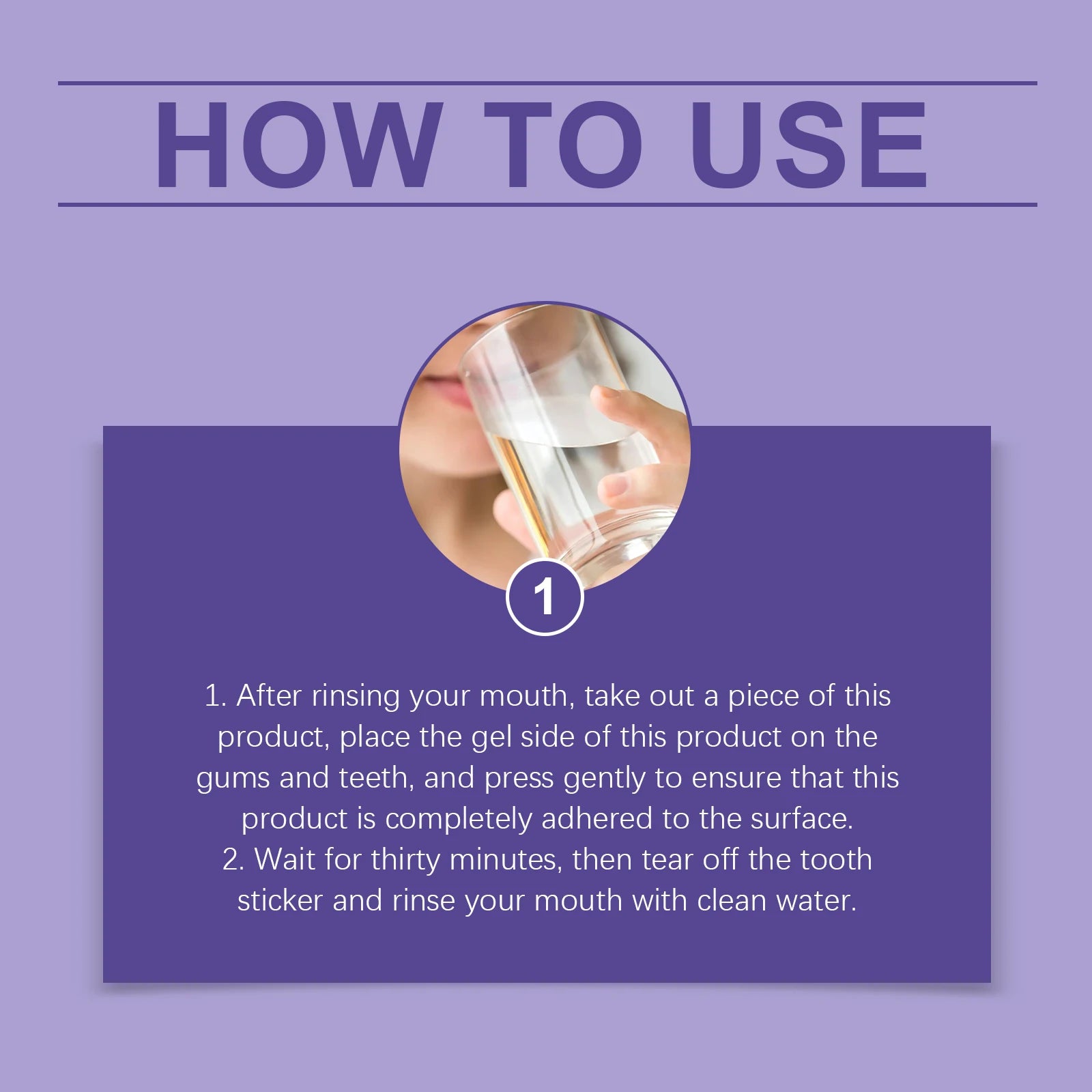 Purple Teeth Whitening Strips for Radiant Smile - 9