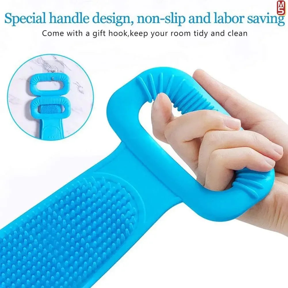 Dual-Sided Silicone Back Scrubber for Deep Exfoliation - 6