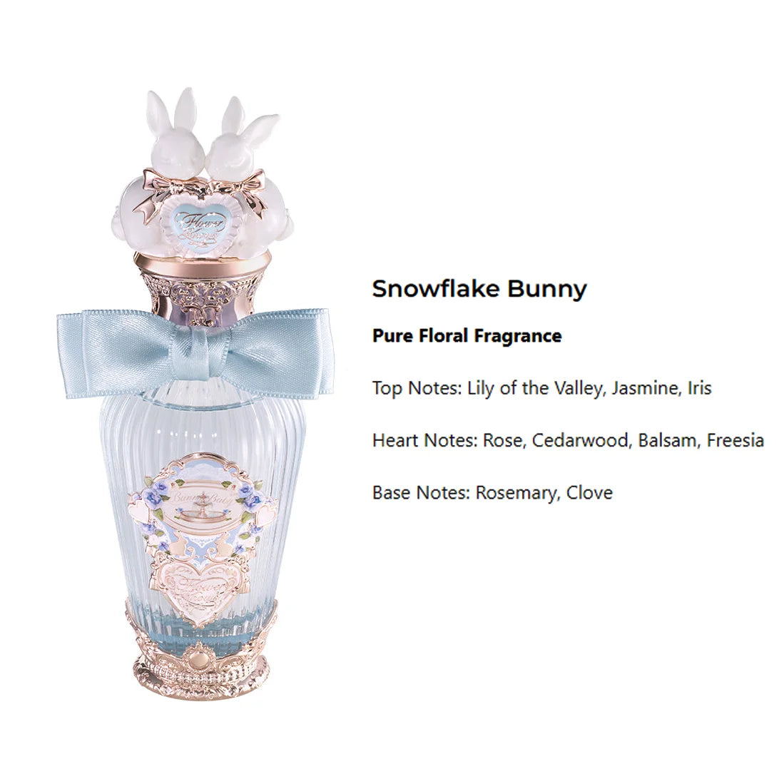Bunny Garden Floral Long-Lasting Alcohol-Free Perfume - 5