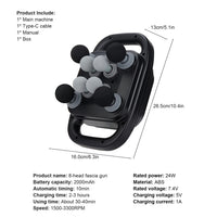 42-Head Electric Muscle Recovery Massage Gun