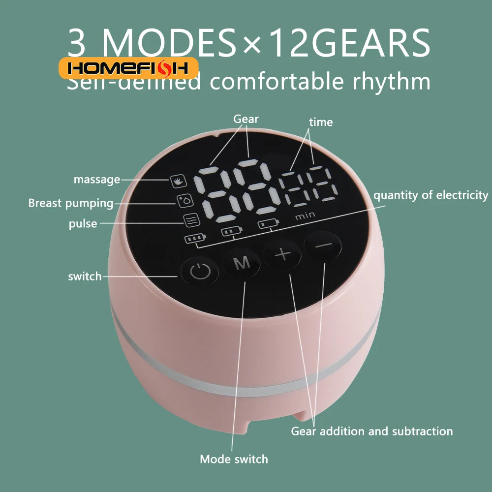 Hands-Free Portable Electric Breast Pump - 3