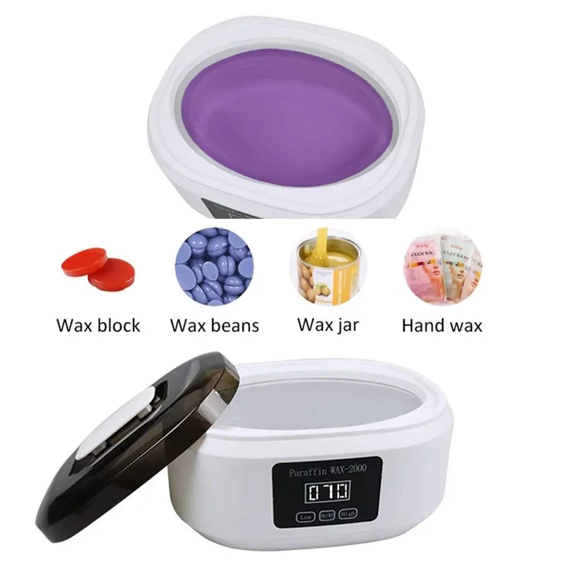 Professional Paraffin Wax Bath Warmer for Hand and Foot Spa - 11