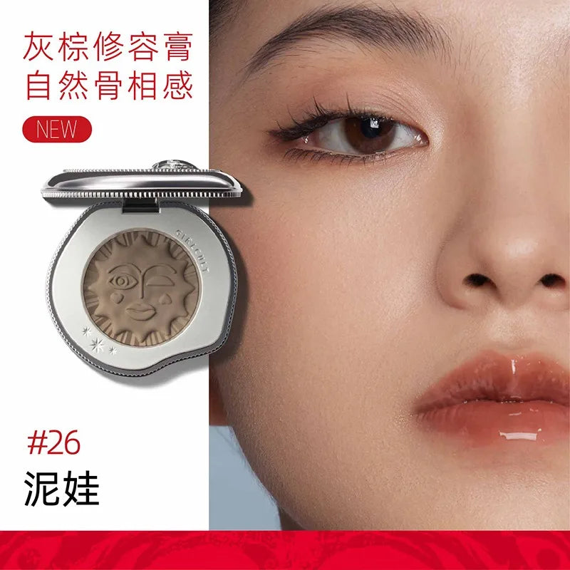 Emotional Shimmer Pressed Powder Blush for Natural Radiant Glow - 25