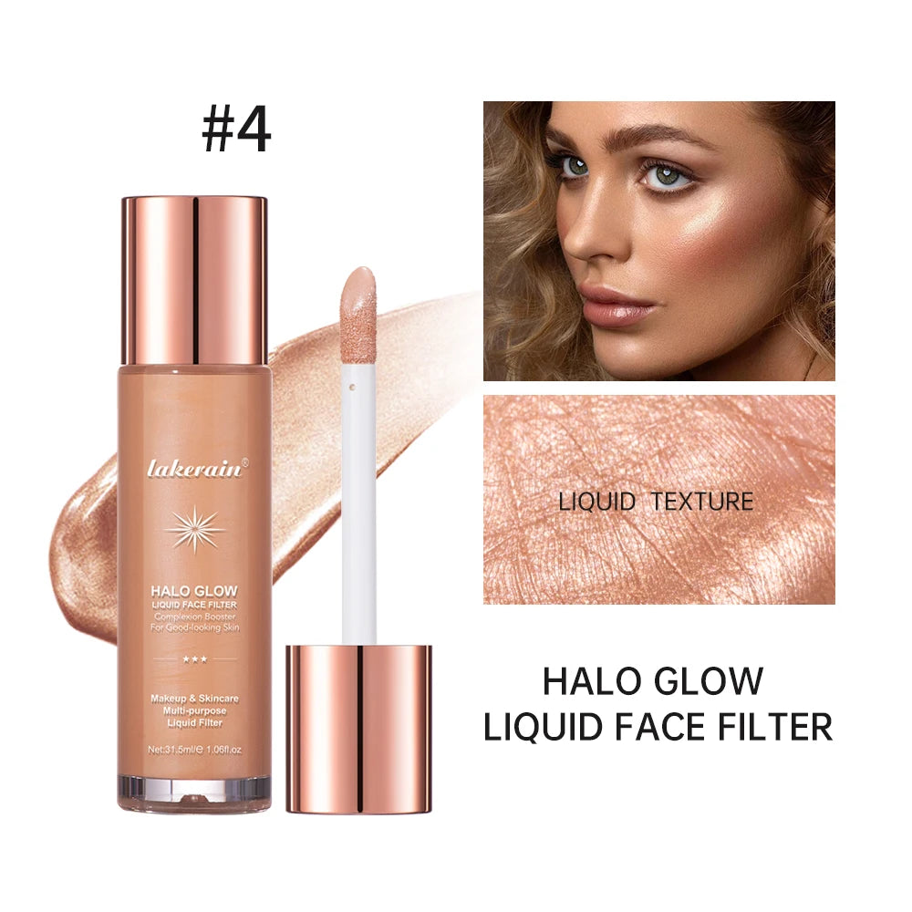 Liquid Glow Face Filter Makeup Primer & Highlighter - 22