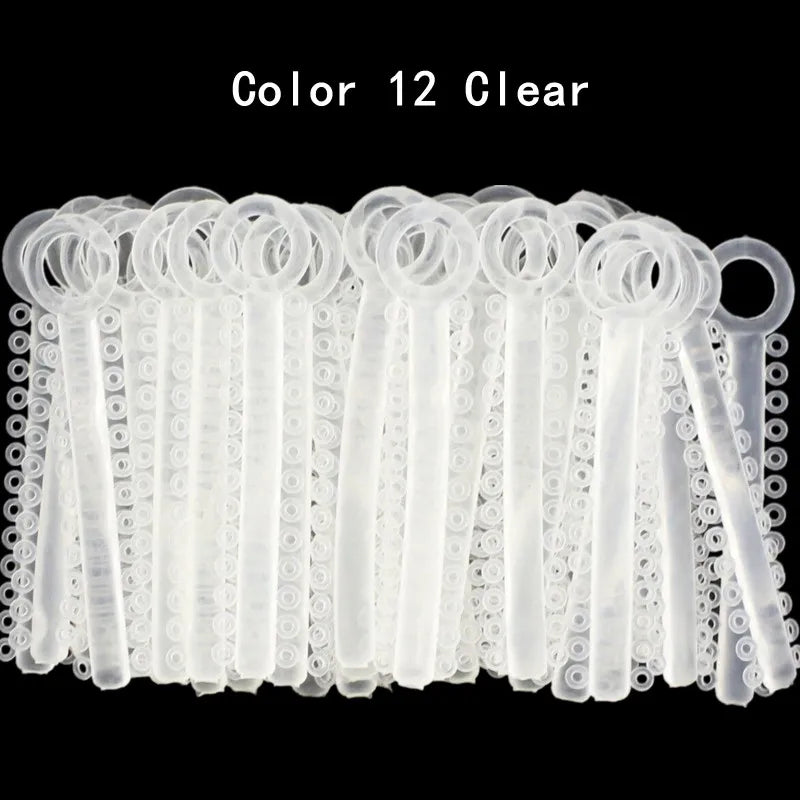 Orthodontic Elastic Ligature Ties for Dental Braces - 14